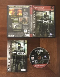 o146o Tom Clancy’s Splinter Cell Stealth Action - PlayStation 2 ^ Komplett ^ - Bild 1 von 2