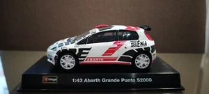 Abarth Grande Punto S2000 Rally Bburago Race 1:43 - Foto 1 di 6