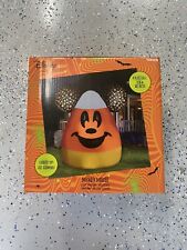 Disney Halloween Mickey Mouse Candy Corn 9.5 FT Inflatable Light Up New 2023