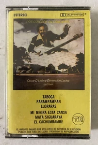 OSCAR DE LEON / DIMENSION LATINA -DOS COLOSOS EN CONCIERTO- MEXICAN, TAPE ALBUM - Picture 1 of 2