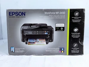 Epson WorkForce WF-2650 All-in-One Printer Wireless Color Inkjet Printer Scanner - Picture 1 of 10