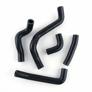 Black For Kawasaki 1995-2006 96 1999 2005 KDX220 KDX200 Silicone Radiator Hoses - Bild 1 von 12