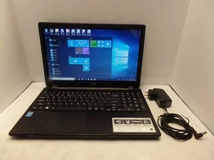 15.6" Acer Aspire E5-571P-59QA 1.70GHz i5-4210U 4GB 500GB Touch Win10 DVD MINT - Picture 1 of 12