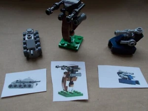 LEGO NABOO DROID INVASION MINI SCENE TURBO TANK ATT STAP SPEEDER USED STAR WARS - Picture 1 of 3