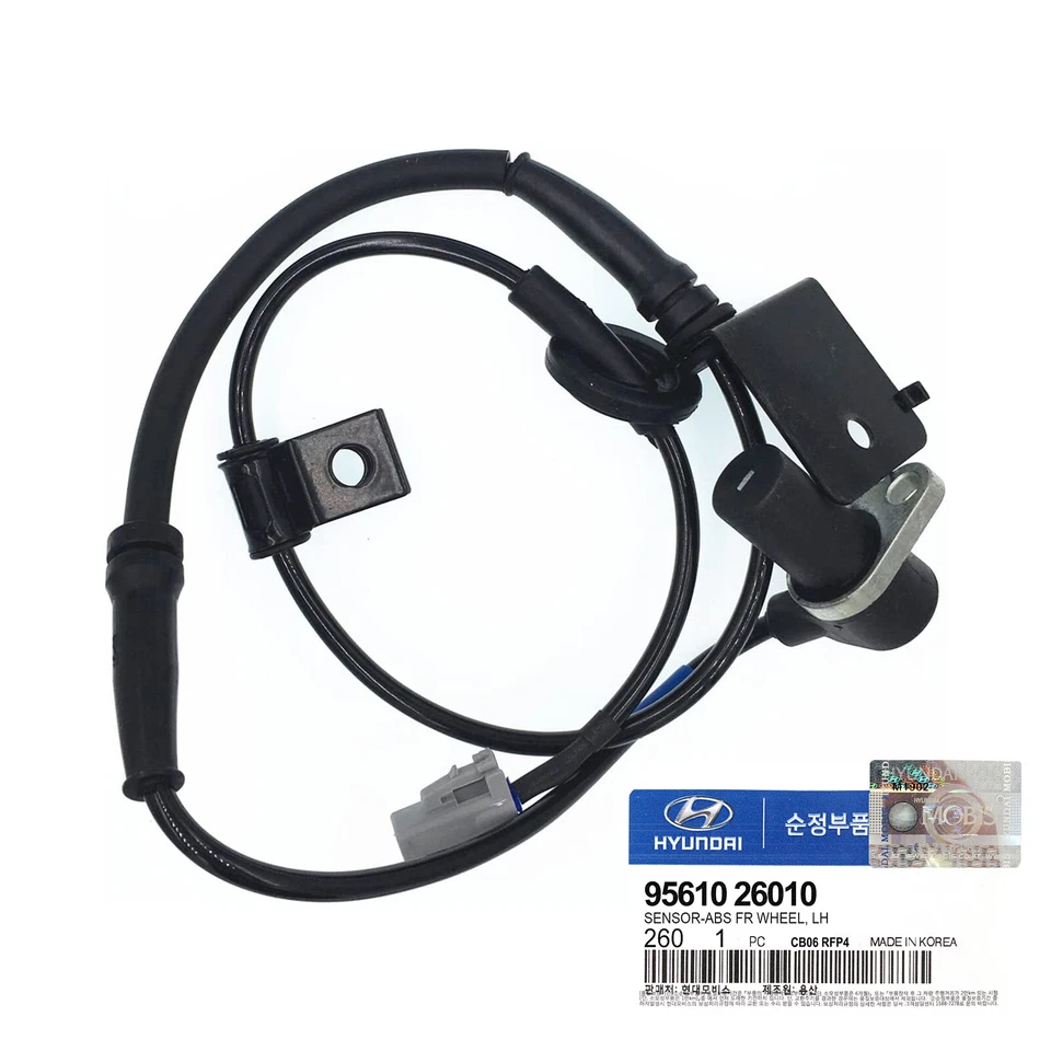 GENUINE 9561026010 Front Left ABS Speed Sensor for Hyundai AWD Santa Fe 01-06 - Image 1 of 1