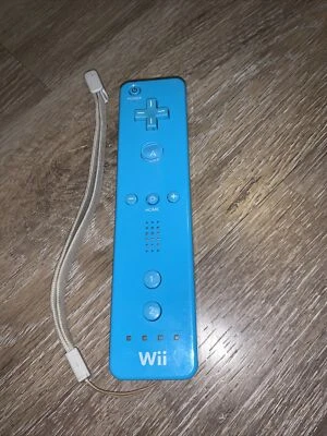 Nintendo RVL-003 Wii Remote Control - Blue - Tested & Working W Strap - Image 1 of 4