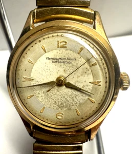 VINTAGE MEN'S REMINGTON RAND AUTOMATIC WRIST WATCH CAL. AS 1361N KEEPING TIME - Picture 1 of 23