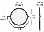 Selens thin LED Panel Light Circle Lamp & Control Adapter Box Pro Make Up Photo
