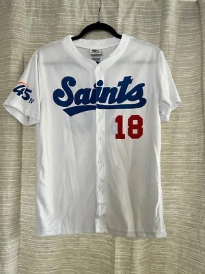 Camiseta St. Paul Saints Stadium Giveaway talla SGA juvenil XL 45TV #18 Foto 1 de 4