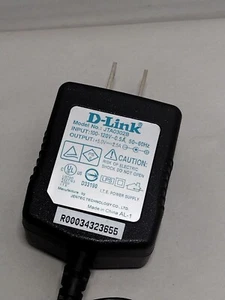 D Link Power Supply Adapter Model JTA0302B DC 5V 2.5A Output - Picture 1 of 3