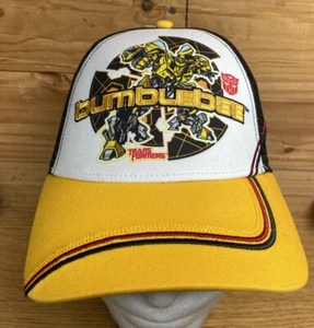 Bumblebee Transformers Trucker Hat Cap Universal Studios Mesh Adjustable New - Picture 1 of 16