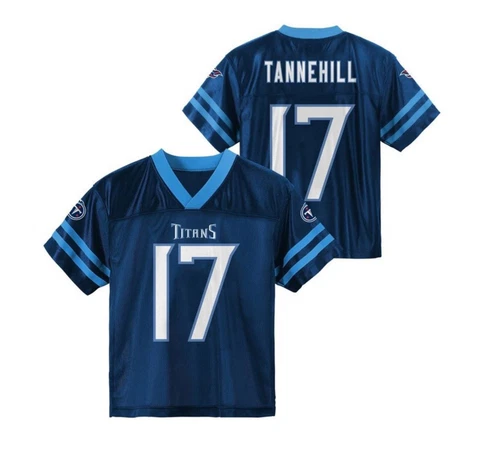 BNWT Tennessee Titans Ryan Tannehill Kids Boys Toddler Jersey (3T) Shirt NFL Cover