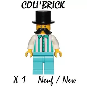 LEGO City Minifig Cty1151 - The Fairground Employee Male Stand Employee - NEW - Picture 1 of 2