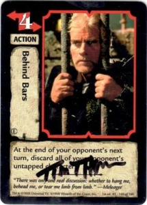 XENA - ARC CCG - AUTOGRAPH CARD - TIM THOMERSON #145 1st EDITION AS MELEAGER #1 - Picture 1 of 1