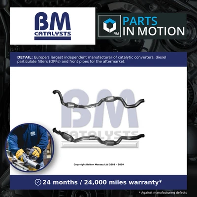Non Type Approved Catalytic Converter Right BM91112 BM Catalysts 1634902714 New - Image 1 of 4