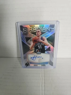 2018-19 Panini Spectra Radiant Signatures 10/75 Zydrunas Ilgauskas #RS-ZLG automático Foto 1 de 2