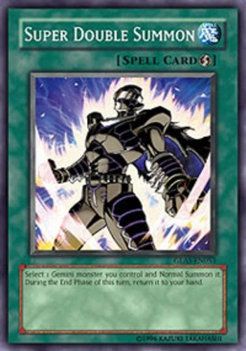 Super Double Summon - GLAS-EN053 - Common - 1st Edition - Moderately Played - Image 1 of 1