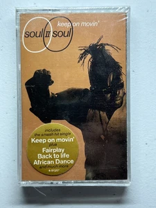 Soul II Soul - "Keep On Movin'", SEALED Cassette - Picture 1 of 2