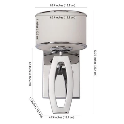 Safavieh LENORA DRUM SCONCE, Reduced Price 2172770789 LIT4206A-SET2 - Image 1 of 4