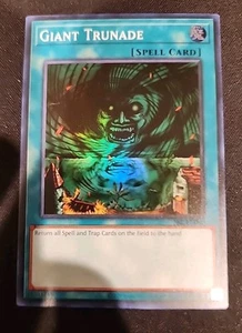 YuGiOh! - Giant Trunade SRL-EN048 Super Rare 25th Anniversary Edition NM/MINT - Picture 1 of 4