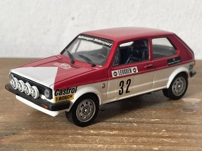 RARE DETAIL CARS PLATINUM VOLKSWAGEN VW GOLF MODEL CAR 1:43 Mk1 Monte Carlo Gti - Image 1 of 4