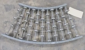 24" L (Inner) 37" L (Outer) x 16" W (17.75" OW) Rapistan Conveyor Elbow - 3 Ava! - Picture 1 of 1