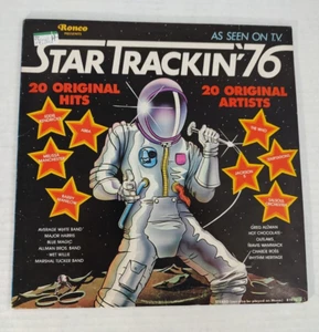 Star Trackin' 76 Ronco LP Vinyl Record R-1976-2 Allman Bros Wet Willie The Who - Picture 1 of 6