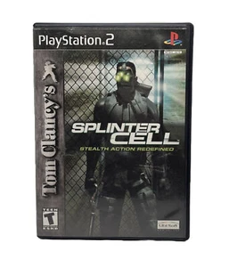 Tom Clancy’s Splinter Cell Playstation 2 PS2 2003 Tested, Works (Disk + Case) - Picture 1 of 5