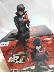 Joker Prize Noodle Stopper Figure Persona 5 The Royal Furyu Ren Amemiya Giappone - Foto 1 di 5