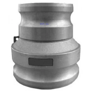 3" x 4" Part SA, Male x Male Spool Adapter, Aluminum, Camlock SA3040AL - Picture 1 of 3