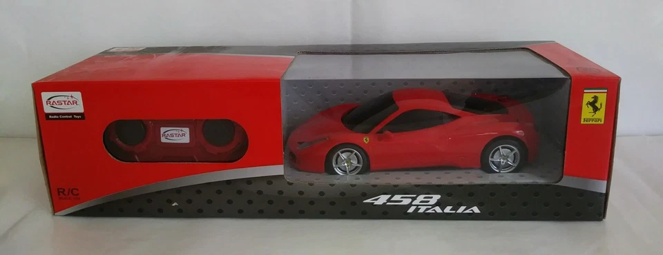 FERRARI 458 ITALIA RASTAR RADIO CONTROL SCALA 1/24 - Immagine 1 di 1