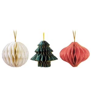 3 Pcs Weihnachtsbaum-Anhänger Partydekorationen Kleiner Baumschmuck - Bild 1 von 12