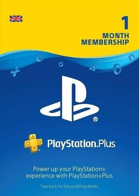 30 Days PlayStation Plus PSN Membership UK - PS Store 1 Month Code - PS4 • 22.38£