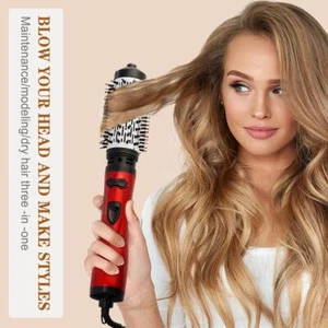 3 in 1 Hot Air Styler and Rotating, 360° Rotating Multitudet Hair Dryer Brush x1 - Picture 1 of 14