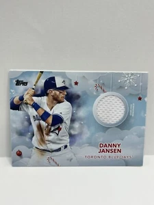 2020 Topps Holiday Danny Jansen Game Used Relic Toronto Blue Jays #WHR-DJ - Picture 1 of 2