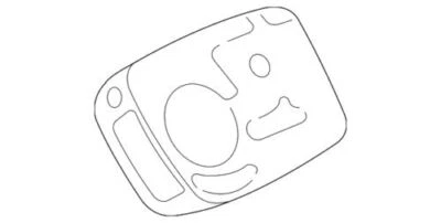 正品通用 2000 - 2005 凯迪拉克德维尔汽车前照灯调节开关 25680174 — 第 1/2 张图片