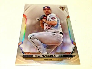 2019 Justin Verlander Topps Triple Threads Hologold Base Card #66 Houston Astros - Picture 1 of 2