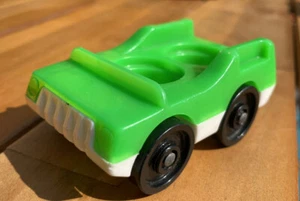 Vintage Fisher-Price Toys Green Car - Picture 1 of 4