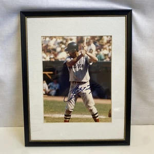 VTG Carl Yastrzemski Signed  8x10 Photo Autographed Red Sox With COA - Picture 1 of 6