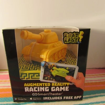 Racing Yellow Tank Augmented Reality Toy Game Use With All Smart Phones Free App - Image 1 of 3
