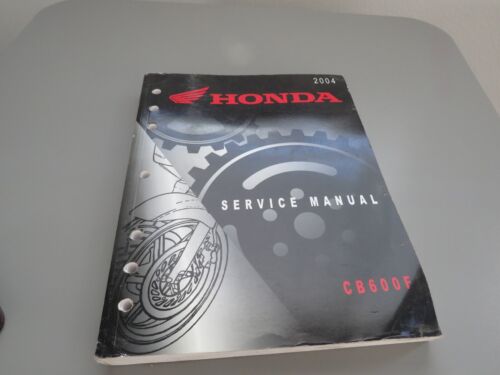 NOS Honda CB600F Hornet 600 2004 Genuine Factory Owner's Service Manual 61MBZ00