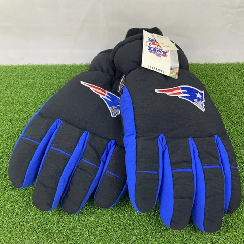 VTG NWT NFL Game Day Scotchgard Thinsulate New England Patriots Winter Gloves Cover