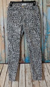 Para mujer Super Skinny Fit Pantalones Damas Leopardo Animal Pantalones de Jean tipo Jeggings