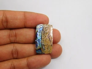 100% Natural Abalone Shell Gemstone Cabochon Loose For Jewelry 41 Cts. ME-6001 - Picture 1 of 3