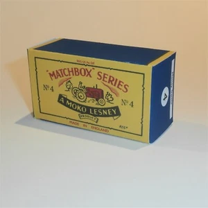 Matchbox Lesney 4b Massey Harris tractor estilo B caja de reproducción - Imagen 1 de 4