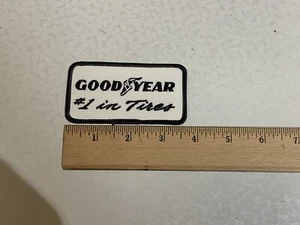 MASSGESCHNEIDERTER bestickter Goodyear Aufbügeln Aufnäher - Bild 1 von 1