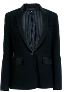 NEW Rag & Bone Black Tailored Blazer Sz 6 #SJ827 - Picture 1 of 10
