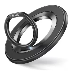 Upgraded Magnetic Phone Ring Holder for MagSafe, Magnetic Cell Phone Black - Picture 1 of 7