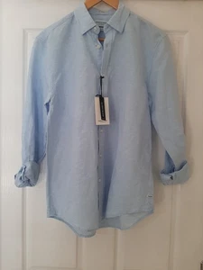 INDUSTRIE TENNYSON LINEN BLEND L/ ...NEW....... S SHIRT Sz XS - Picture 1 of 8