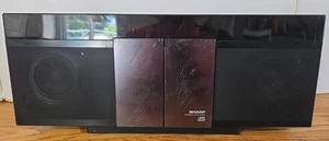 Sharp DK-KP80 Slim Micro CD Stereoanlage getestet funktioniert ohne Fernbedienung gebraucht - Bild 1 von 6